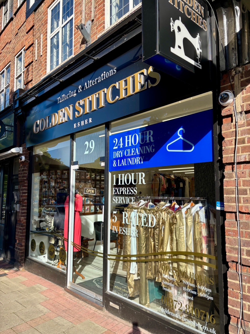 golden stitches, Esher