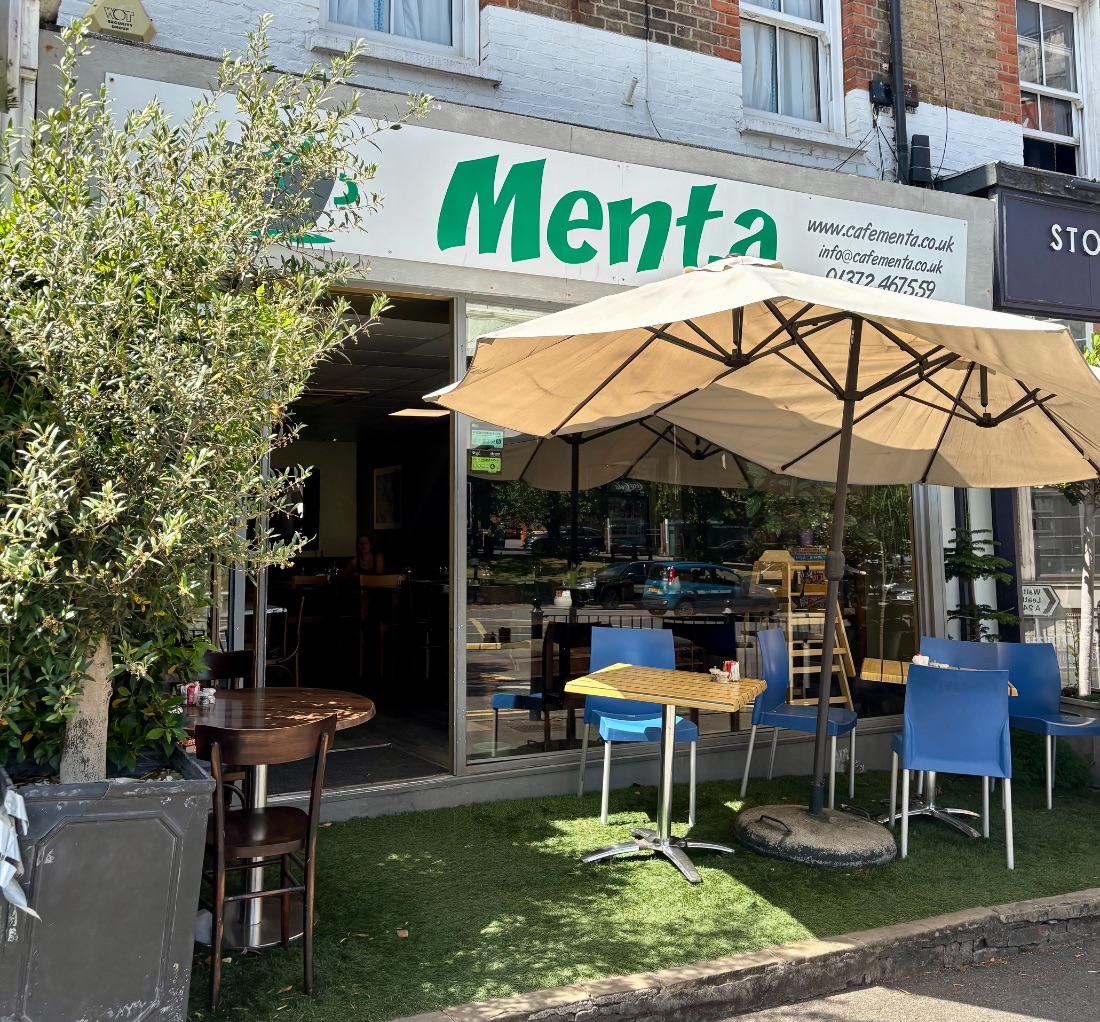 café menta, Esher