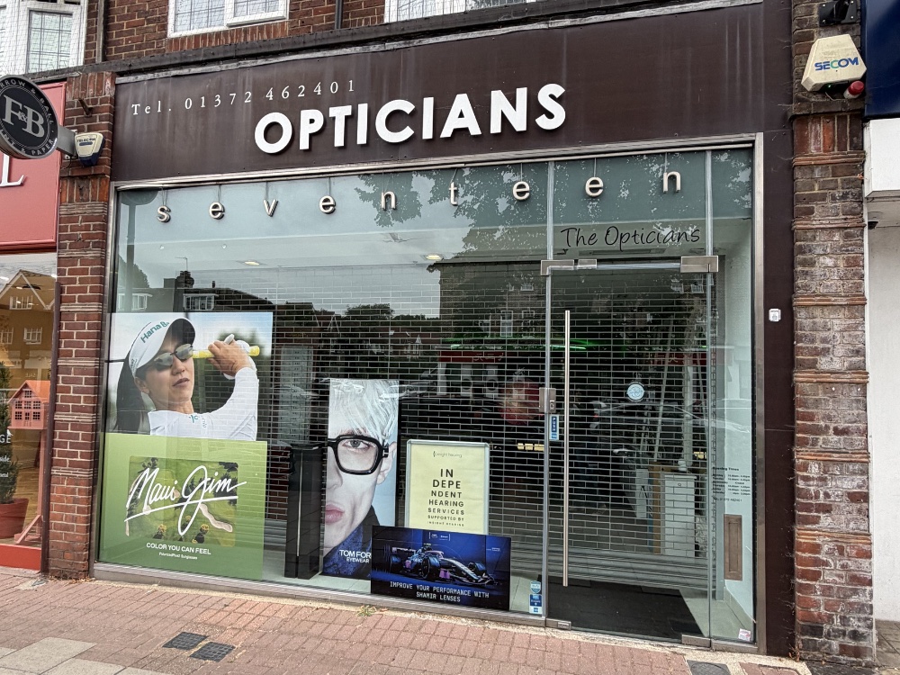 Seventeen The Opticians, Esher High Street