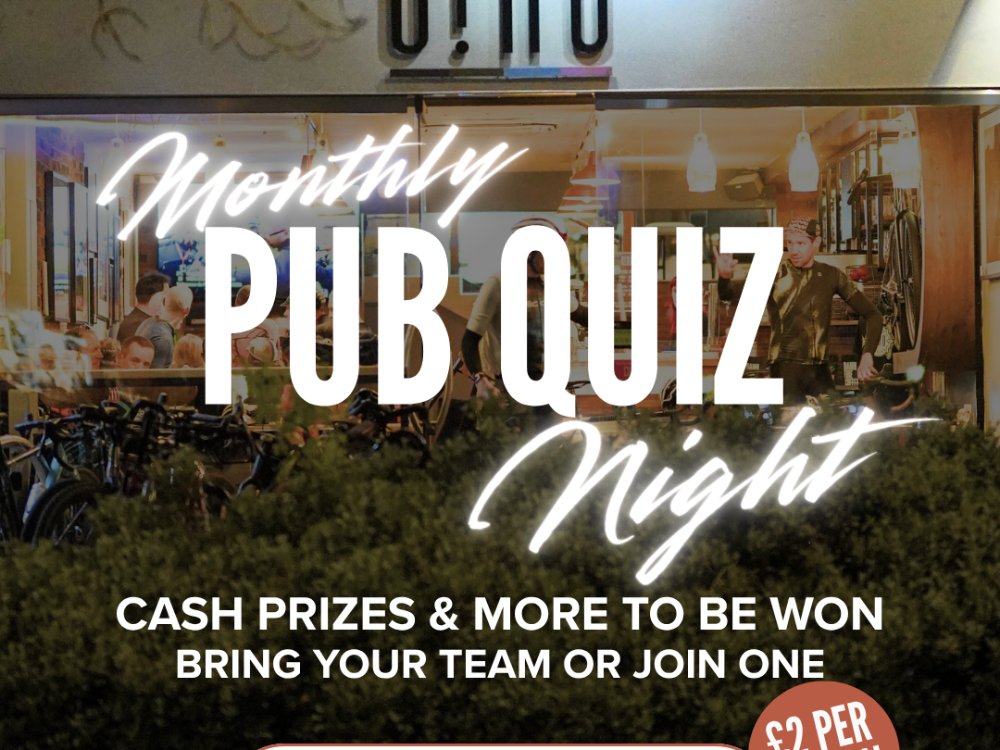 G!RO Monthly Pub Quiz Night, G!RO Cafe