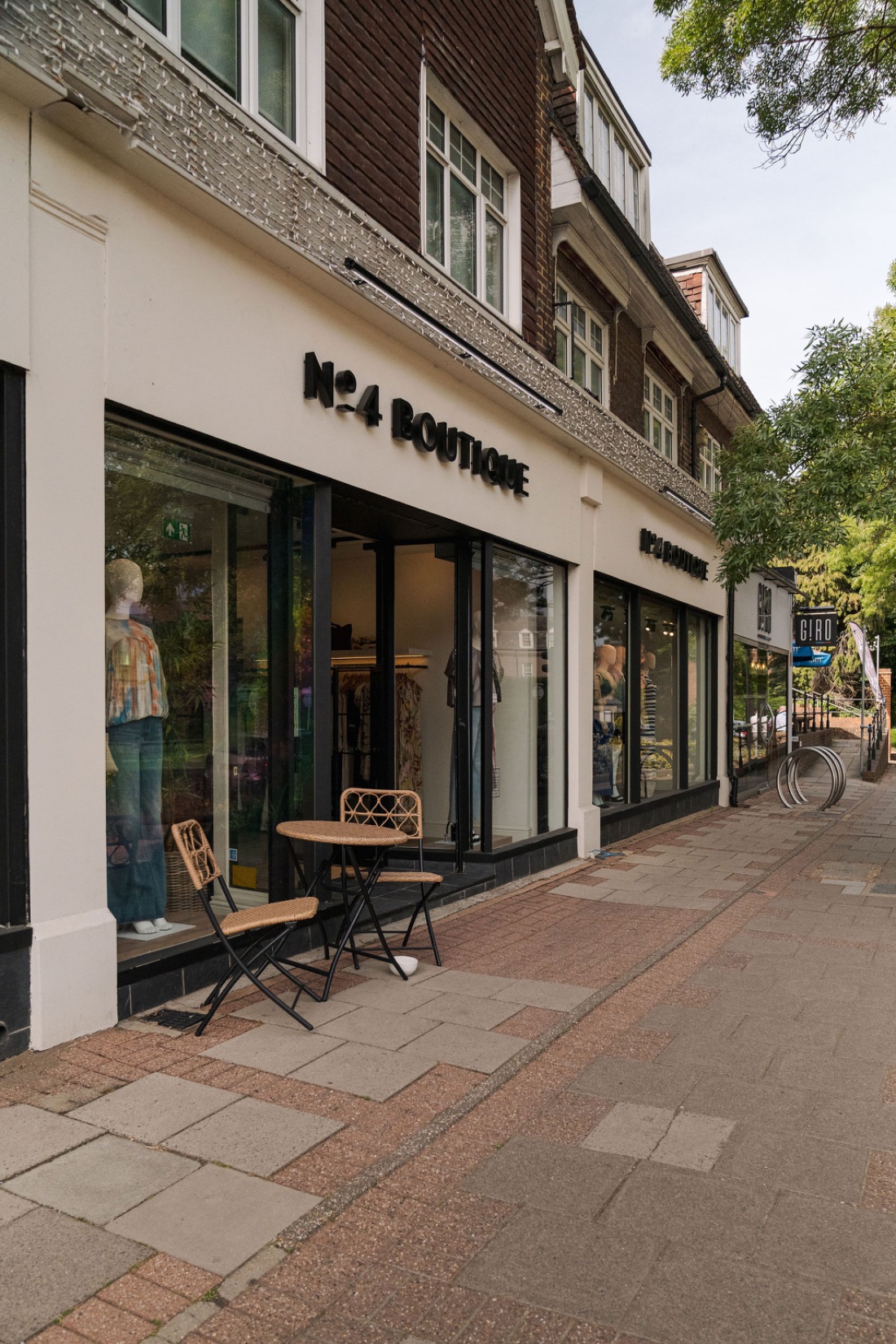 No.4 Boutique, an independent shop on Esher High Street